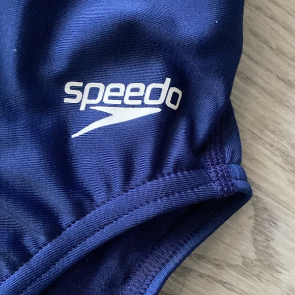 SPEEDO Solid Super Proback One Piece in Navy Size 8 🎉Host Pick 🎉 - Picture 7 of 9